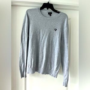 True Religion Mens Sweater Grey - Size Large